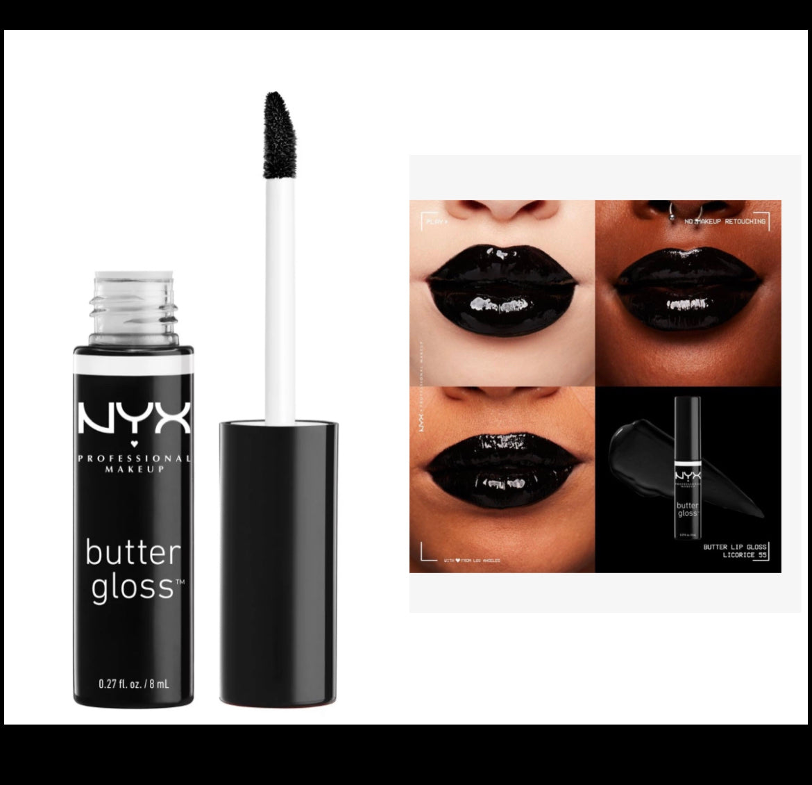 NYX Butter Gloss-LICORICE