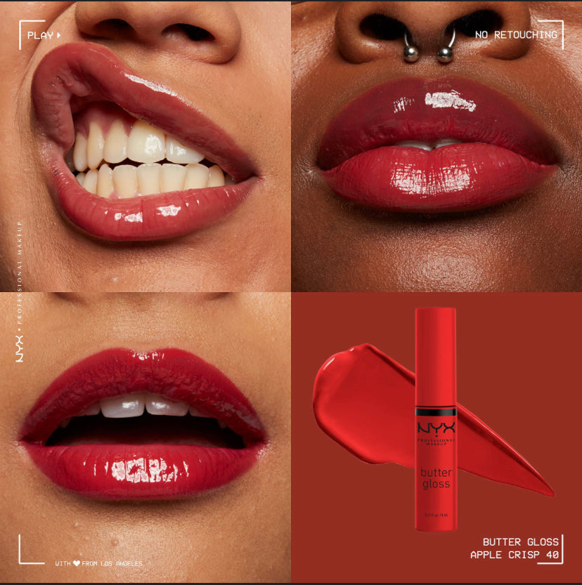 NYX BUTTER GLOSS-Red Velvet