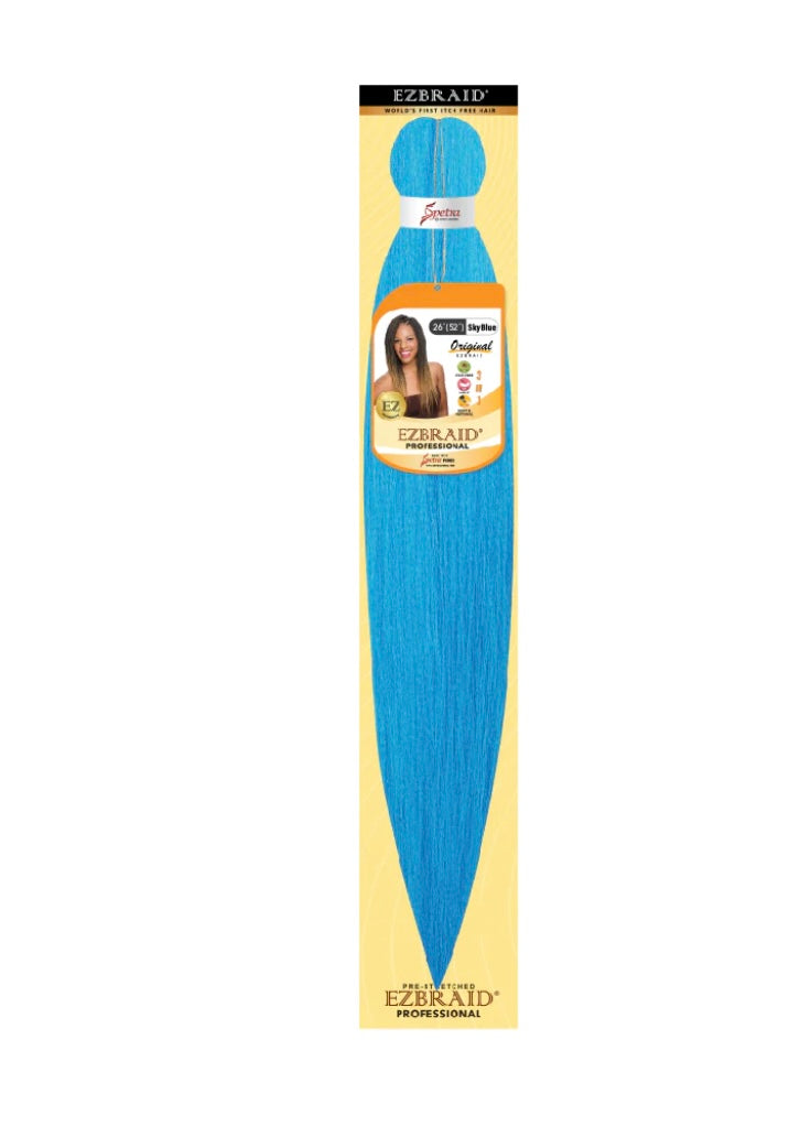 EZ BRAID braiding hair-LIGHT BLUE