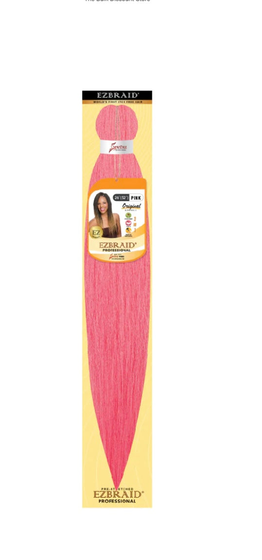 EZ BRAID braiding hair-PINK