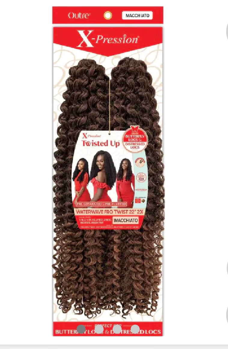 Outre Crochet Braids Xpression -Water Wave 1B