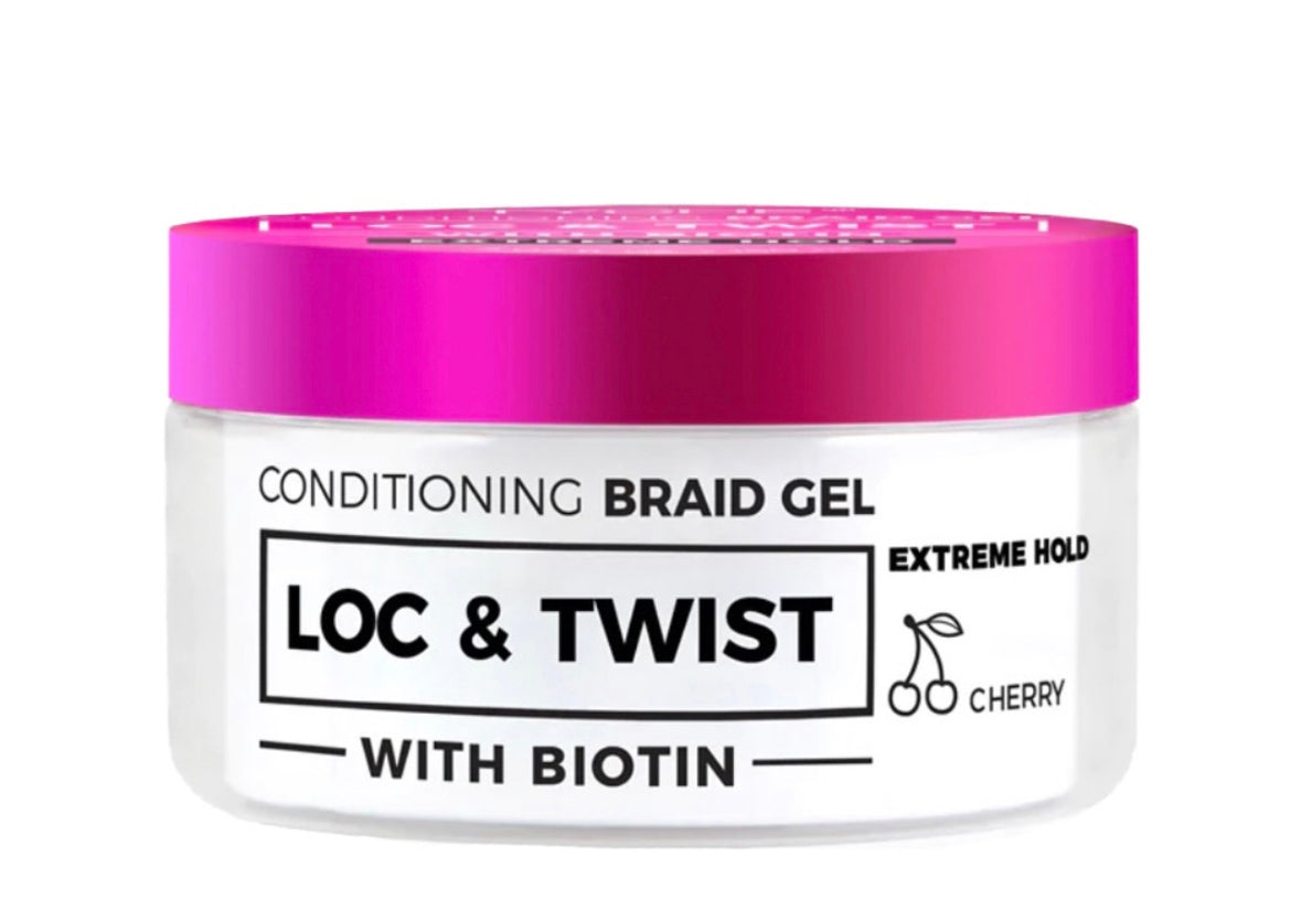 Tyche Braid& Loc Gel-Cherry