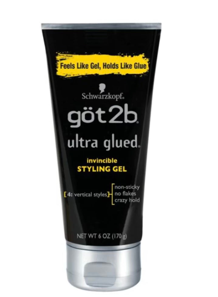 Got2b Ultra Glued invincible styling gel-6oz