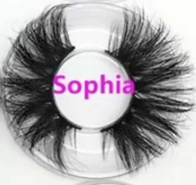 25mm 3D 100%Mink Lashes-SOPHIA