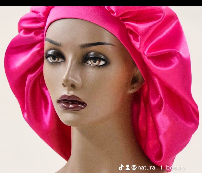 Large Satin Hair Bonnet