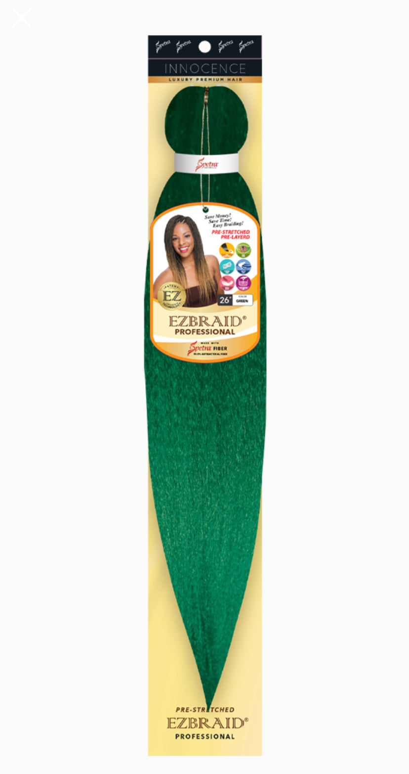 EZ BRAID pre stretched-GREEN