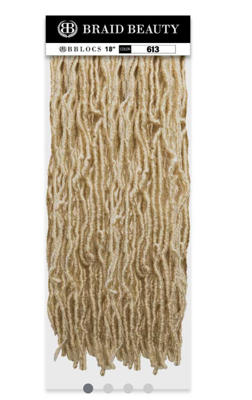 BB FAUX LOCS 18”-613(Blonde)